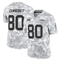 Custom #80 NYJ Football Shirt Top