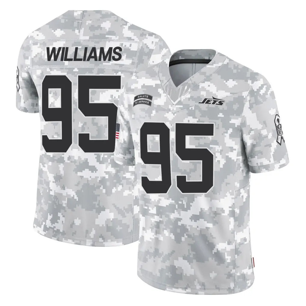 Custom #95 NYJ Football Shirt Top