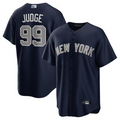 Custom #99 Navy NYY Baseball Shirt Top