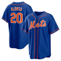 Custom #20 Royal NYM Baseball Shirt Top