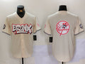 NY.Yankees Blank Cream Vapor Limited Stitched Baseball Jerseys Player Game Jersey