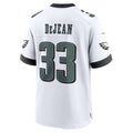 Custom #33 White PHI Football Shirt Top
