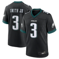 Custom #3 Black PHI Football Shirt Top