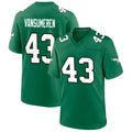 Custom #43 Green PHI Football Shirt Top