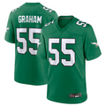 Custom #55 Green PHI Football Shirt Top