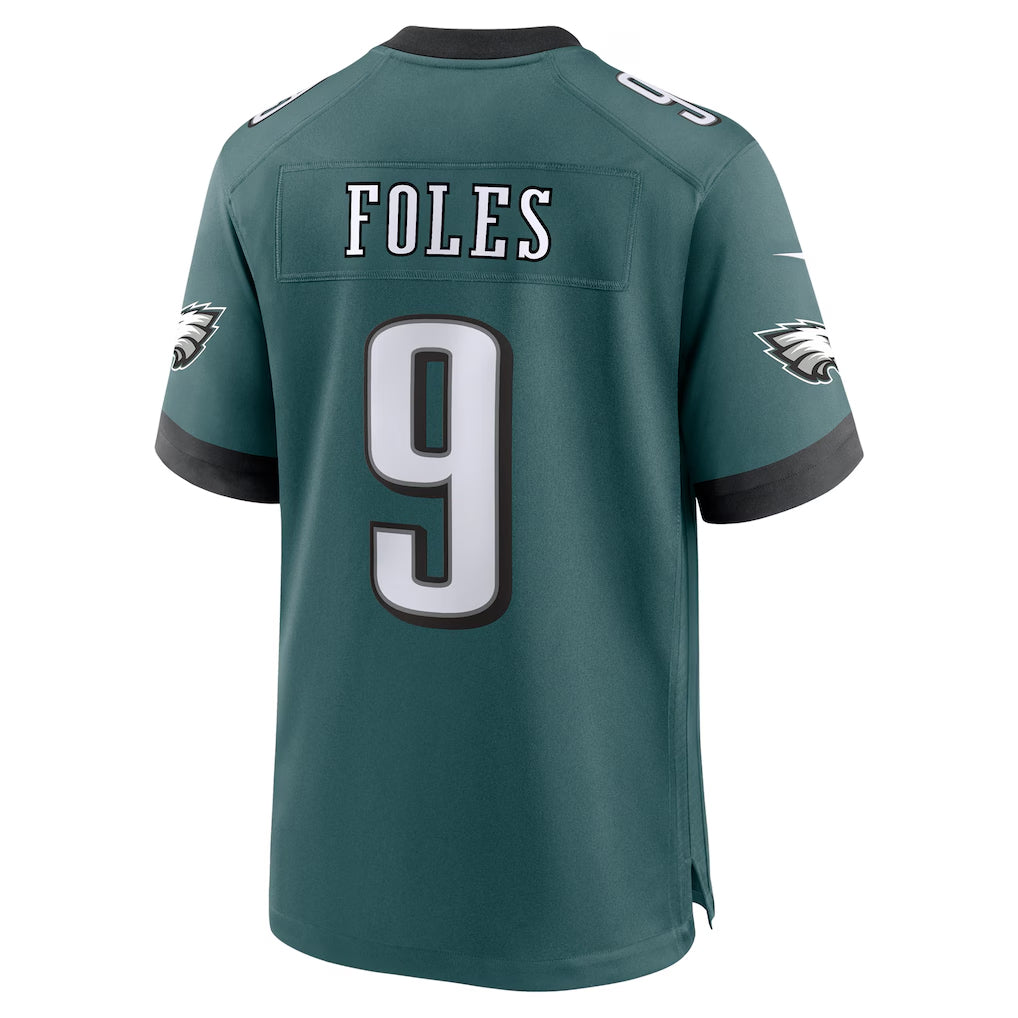 Custom #9 Midnight Green PHI Football Shirt Top