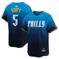 P.Phillies #5 Bryson Stott Player City Connect Limited Baseball Jerseys