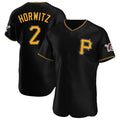P.Pirates #2 Spencer Horwitz Player Black Limited Elite Baseball Jerseys
