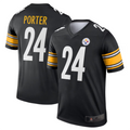 Custom #24 Black PIT Football Shirt Top