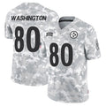 P.Steelers #80 Darnell Washington Player Arctic Camo Salute to Service Limited Football Jerseys