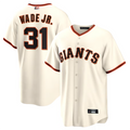 S.Francisco Giants #31 LaMonte Wade Jr. Player Cream Home Replica Baseball Jerseys