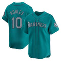 S.Mariners #10 Victor Robles Player Teal Limited Home Baseball Jerseys
