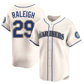 Custom #29 Cream SEA Baseball Shirt Top