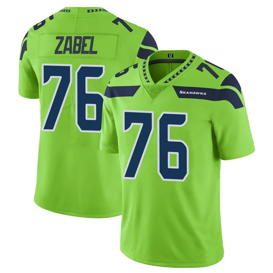 Custom #76 Green SEA Football Shirt Top