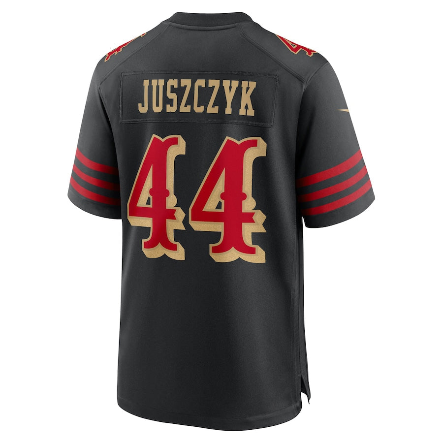 Custom #44 Black SF Football Shirt Top