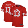 Custom #13 Scarlet SF Football Shirt Top