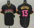 S.Diego Padres #13 Manny Machado Player Black 20th Anniversary Cool Base Stitched Baseball Jerseys