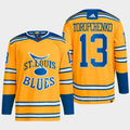 Custom #13 Yellow STL Hockey Shirt Top