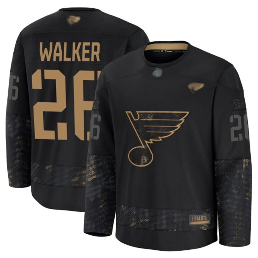 Custom #26 Black STL Hockey Shirt Top