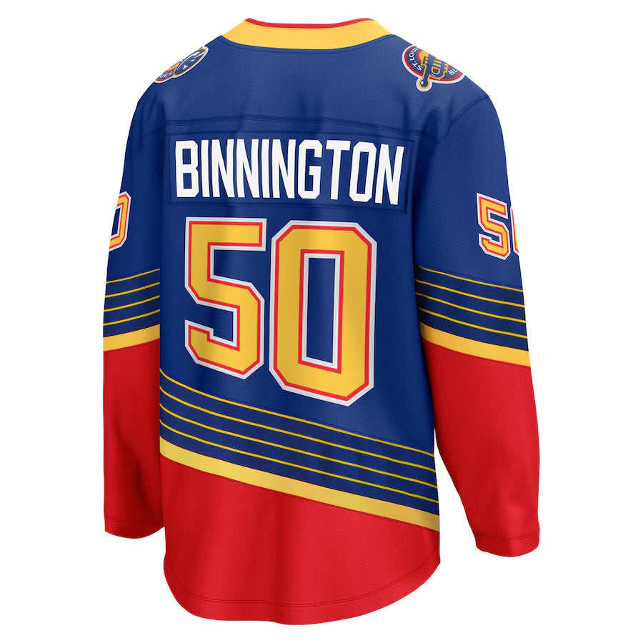 Custom #50 Royal STL Hockey Shirt Top