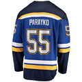 Custom #55 Blue STL Hockey Shirt Top