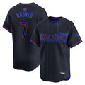 T.Blue Jays #7 Will Wagner Player City Connect Limited Baseball Jerseys