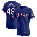 Custom #48 Royal TEX Baseball Shirt Top
