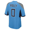 Custom #0 Light Blue TEN Football Shirt Top