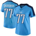 T.Titans #77 Peter Skoronski Player Light Blue Vapor Limited Football Jerseys