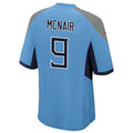 Custom #9 Light Blue TEN Football Shirt Top