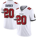 TB.Buccaneers #20 Ronde Barber Player White Vapor F.U.S.E. Limited Football Jerseys
