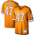 TB.Buccaneers #47 John Lynch Player Mitchell & Ness Orange Legacy Replica Football Jerseys