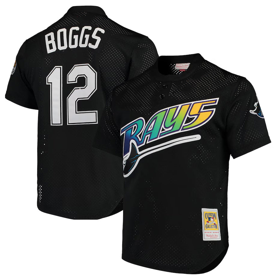 Custom #12 Black TB Baseball Shirt Top