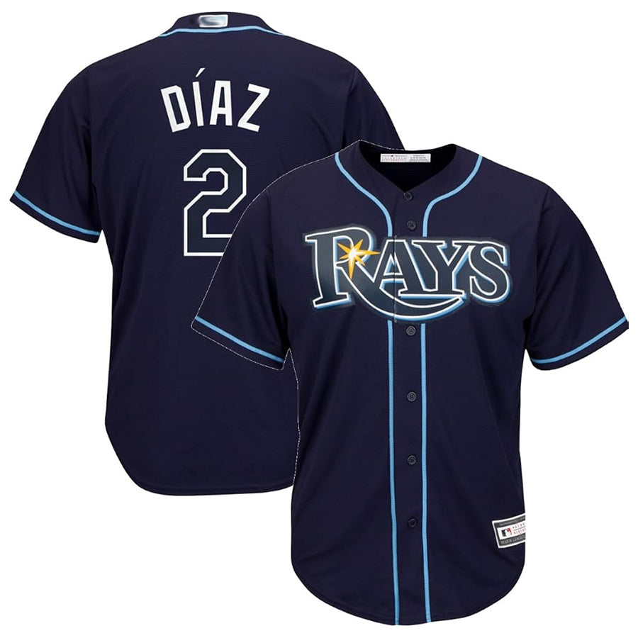 Custom #2 Navy TB Baseball Shirt Top