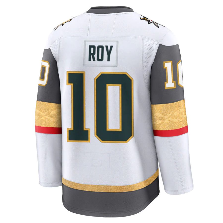 Custom #10 White VGK Hockey Shirt Top
