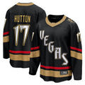 Custom #17 Black Retro VGK Hockey Shirt Top
