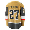 Custom #27 Gold VGK Hockey Shirt Top