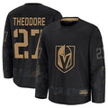 Custom #27 Black VGK Hockey Shirt Top