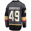 Custom #49 Gray VGK Hockey Shirt Top