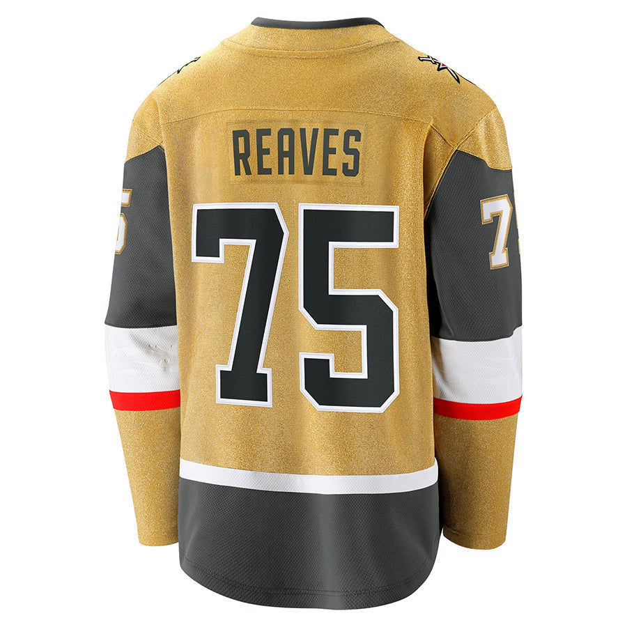 Custom #75 Gold VGK Hockey Shirt Top