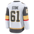 Custom #61 White VGK Hockey Shirt Top