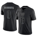 Custom #0 Black WAS Football Shirt Top