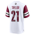 W.Commanders #21 Sean Taylor Player White Home Game Football Jerseys
