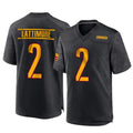 W.Commanders #2 Marshon Lattimore Player Black Home Game Football Jerseys