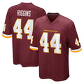 Custom #44 Burgundy WAS Football Shirt Top