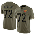 Custom #72 Olive WAS Football Shirt Top