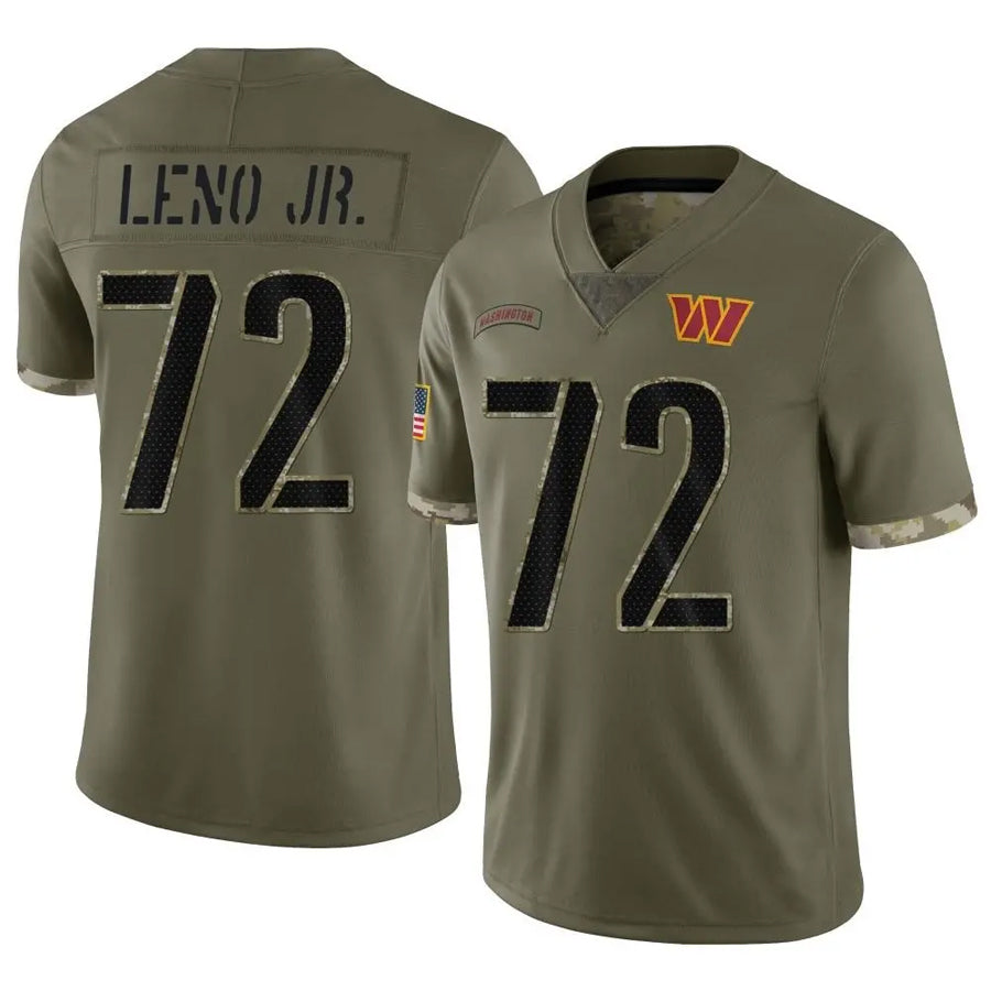 Custom #72 Olive WAS Football Shirt Top