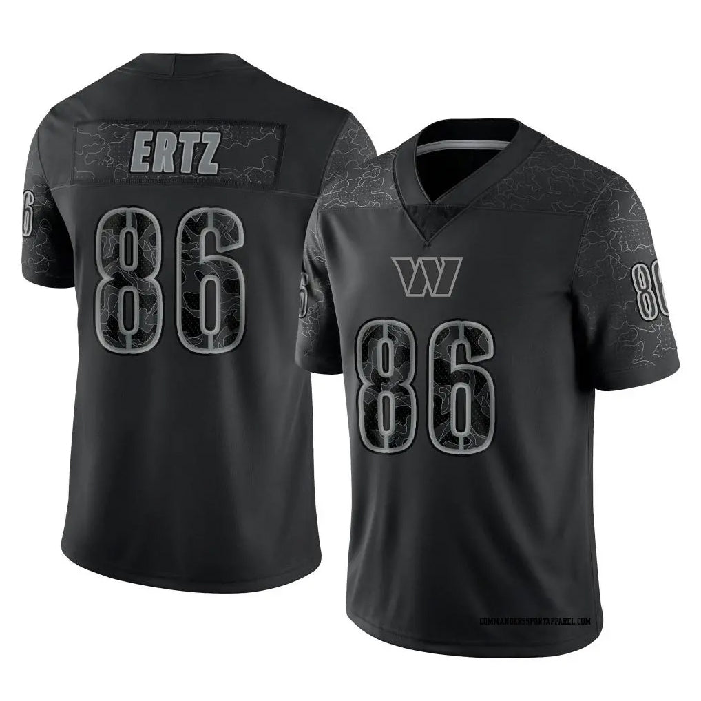 Custom #86 Black WAS Football Shirt Top
