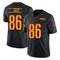Custom #86 Black WAS Football Shirt Top