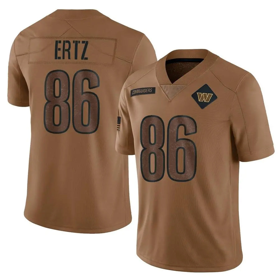 Custom #86 Brown WAS Football Shirt Top